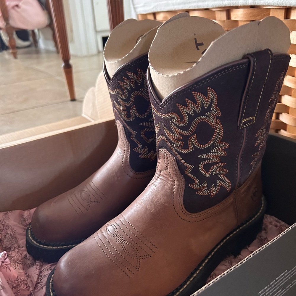 Women’s Fatbaby boots by ARIAT